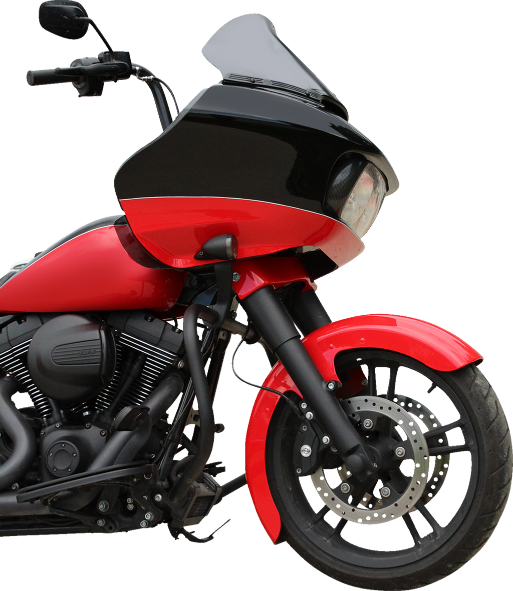 Flare® Windshield Trim - Logo - Blacked Out - Harley-Davidson®