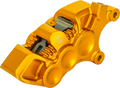 Monoblock Axial Brake Caliper - 11.8" - Right - Gold