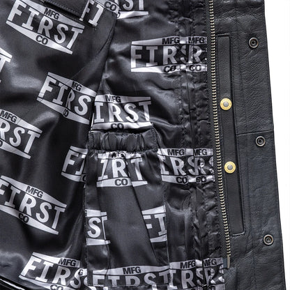 FMCo Men's Signature Leather Vest