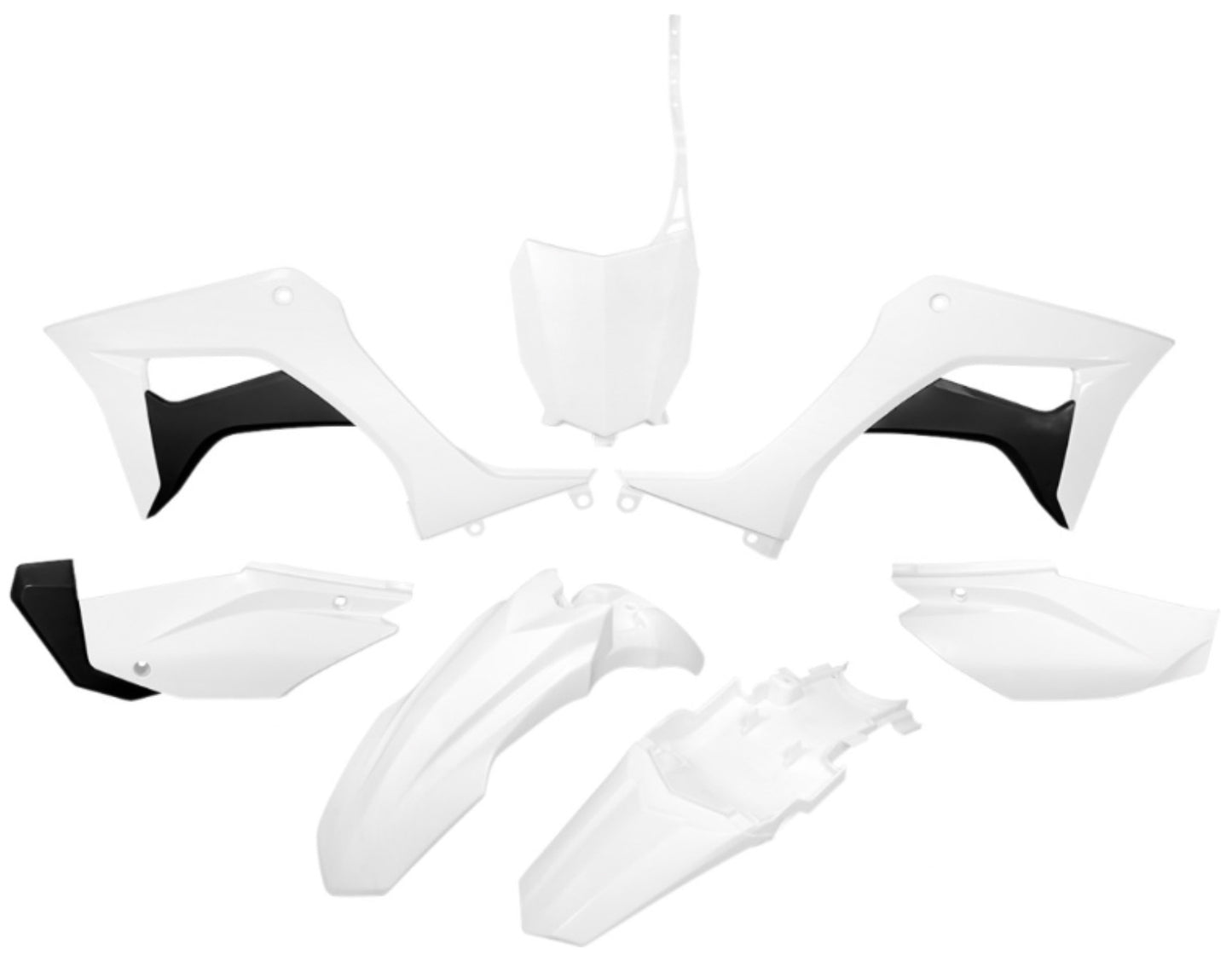 UFO                                                                                                       HOKIT124-041 Replacement Body Kit - White - Honda - CRF '19-'26