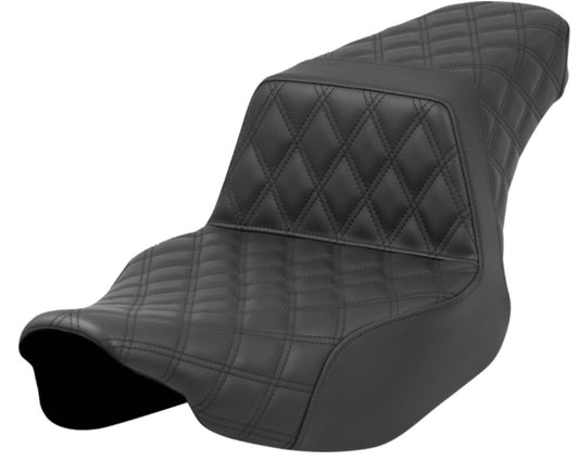 SADDLEMEN

823-07E-175  Step-Up Seat
Step-Up Seat - Full Latice Stitch - Black - Extended Reach - FL '23-'24