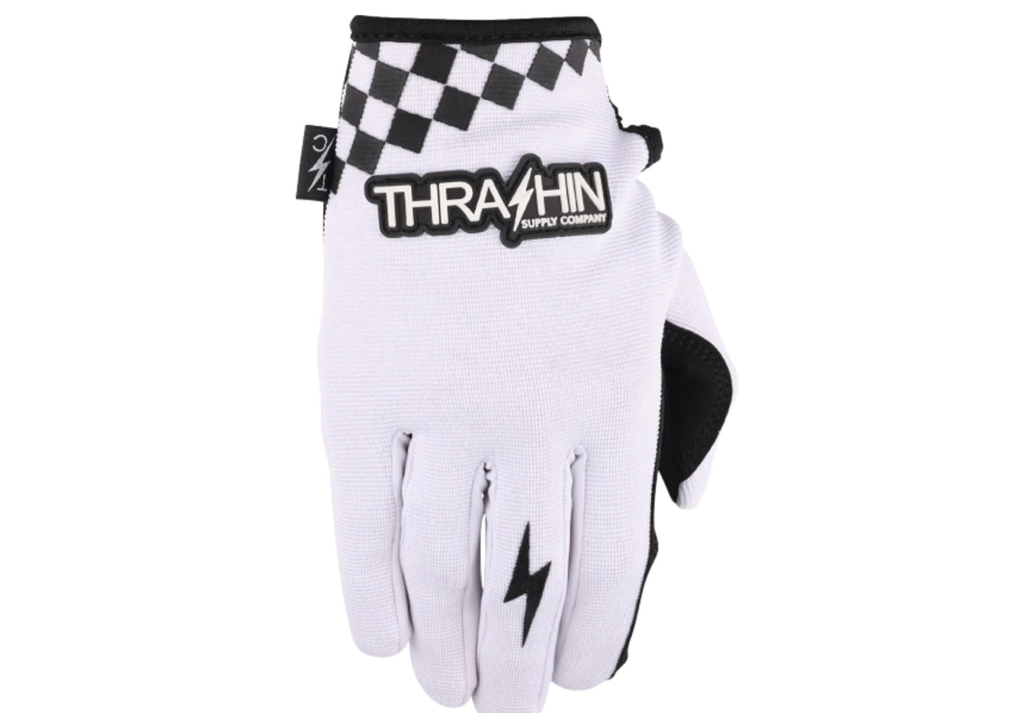 THRASHIN SUPPLY CO SV1-10-09 Go Fast Stealth Gloves - White