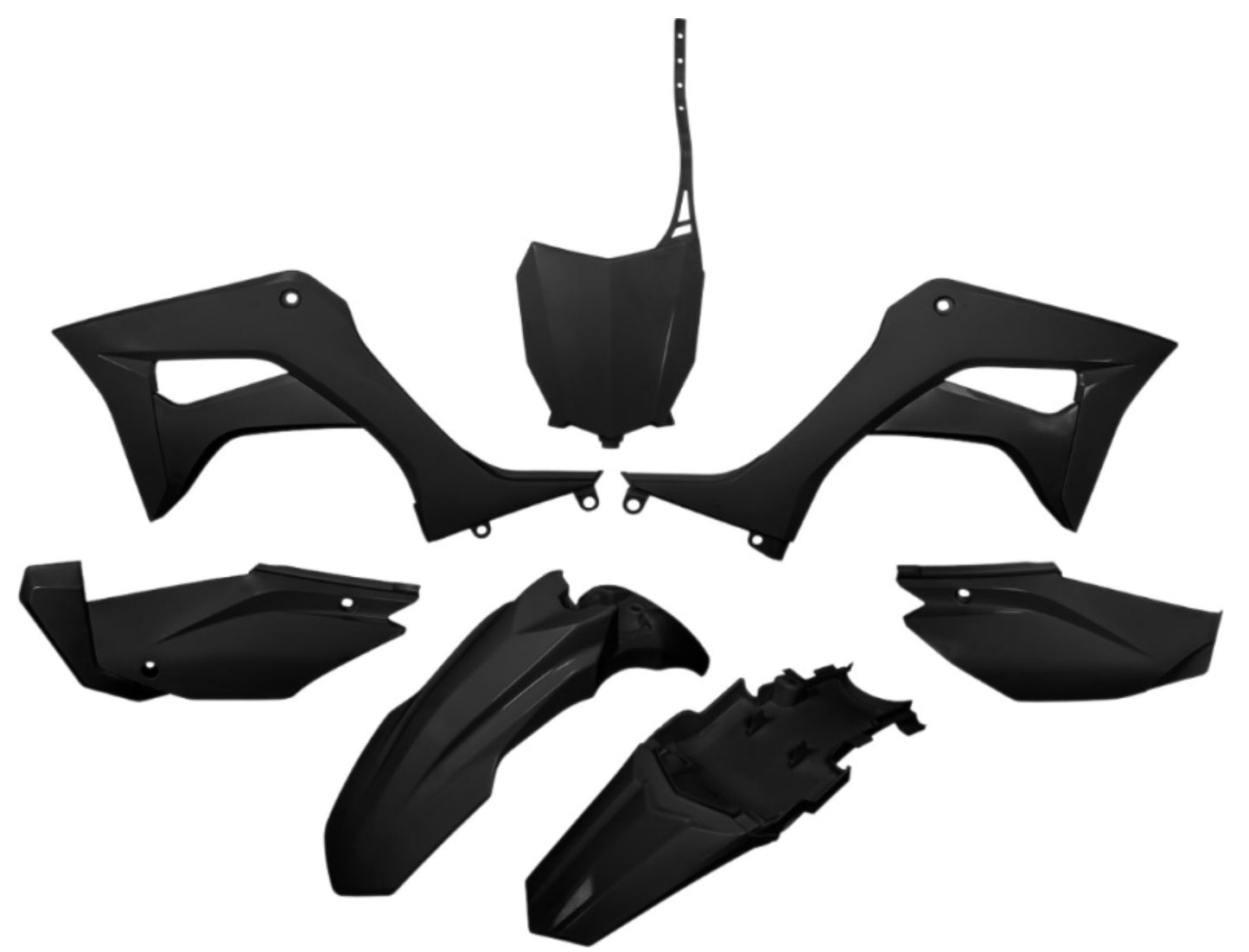 UFO.                                                                                                      HOKIT124-001 Replacement Body Kit - Black - Honda - CRF '19-'26