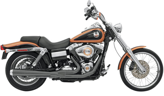 BASSANI XHAUST

13121J Road Rage 2:1 Exhaust System
Road Rage Exhaust - Black - Long - '06-'17 FXD