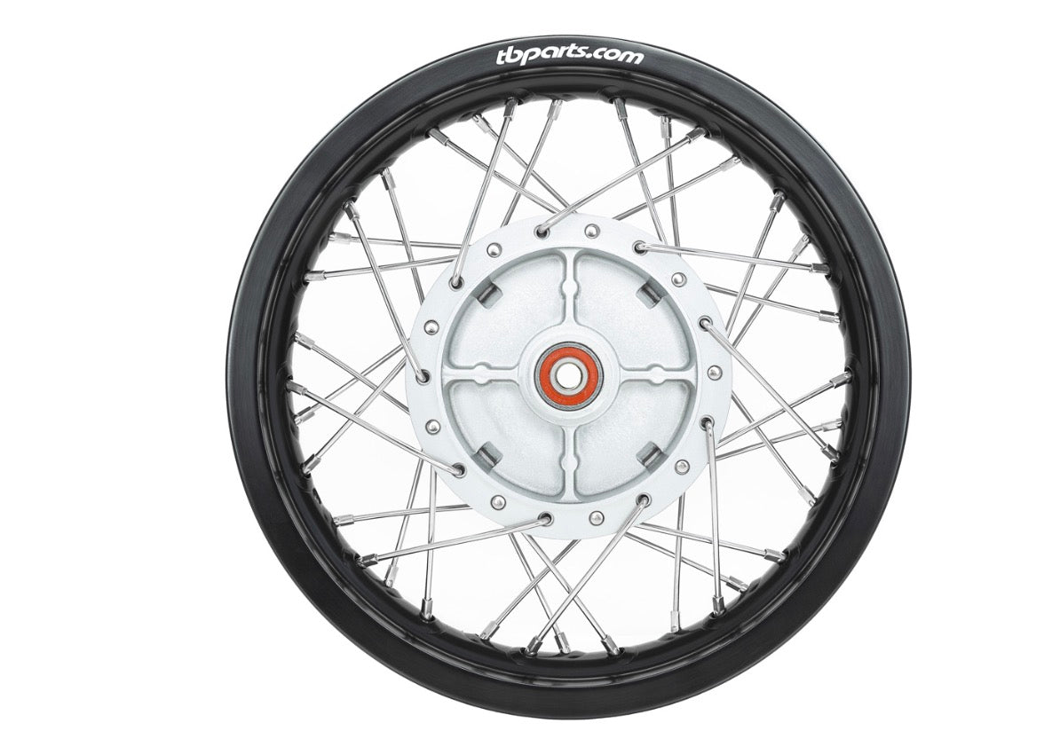 TBW9224 TB Wheel Assembly Set, HD Aluminum Rims, HD spokes – All KLX110