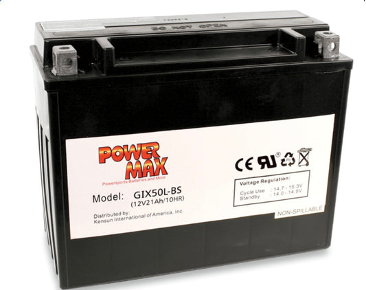 POWER MAX

DS-325024 GTX20L-BS Maintenance-Free Battery
Battery - YTX20L-BS