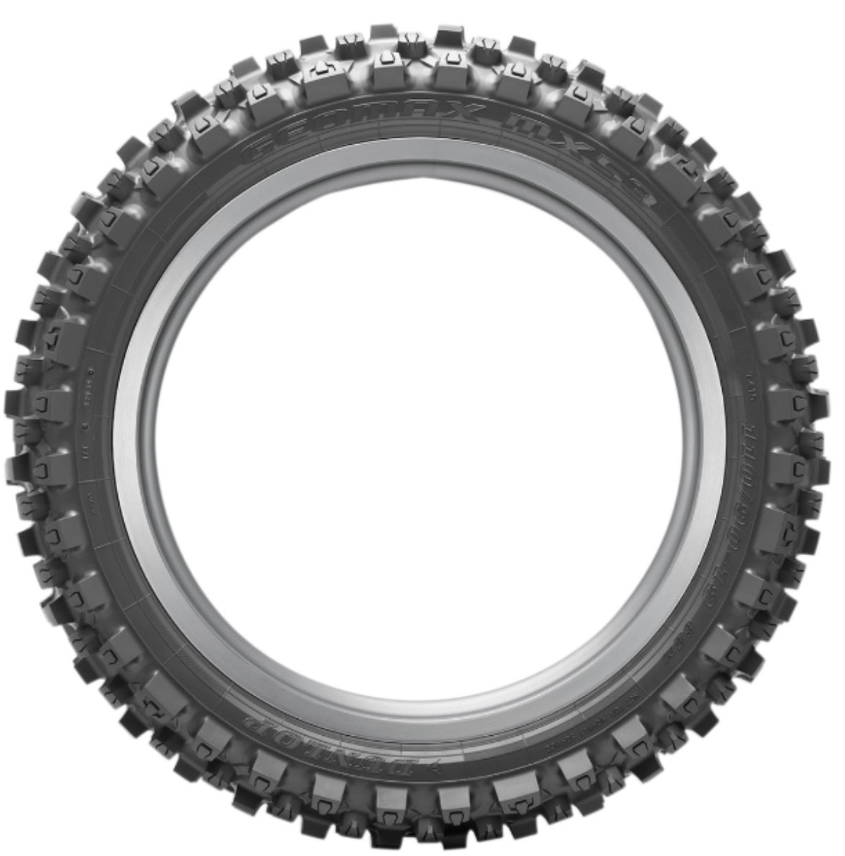 Dunlop 0313-0729 45236400 Geomax MX53 Tire- Rear - 80/100-12 - 41M