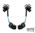 MOONSMC® // Moons Motorcycle Culture SKU-35126852 H13 to H4 MOONSMC® Headlight Conversion Cable - Pair