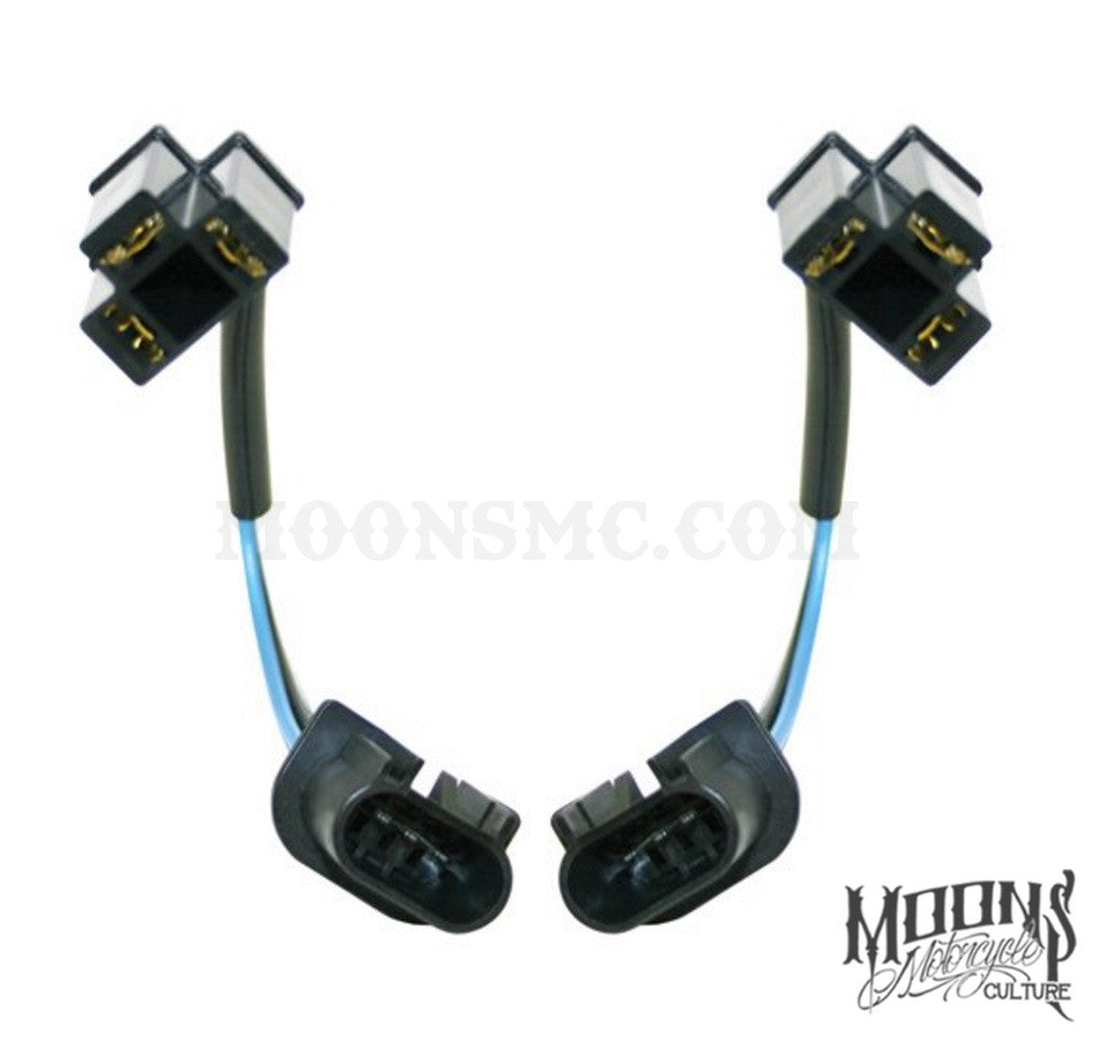 H13 to H4 MOONSMC® Headlight Conversion Cable - Pair