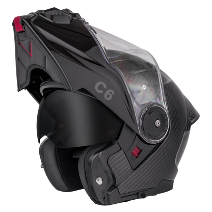 D.O.T. & ECE Daytona C6- Grey Carbon Fiber