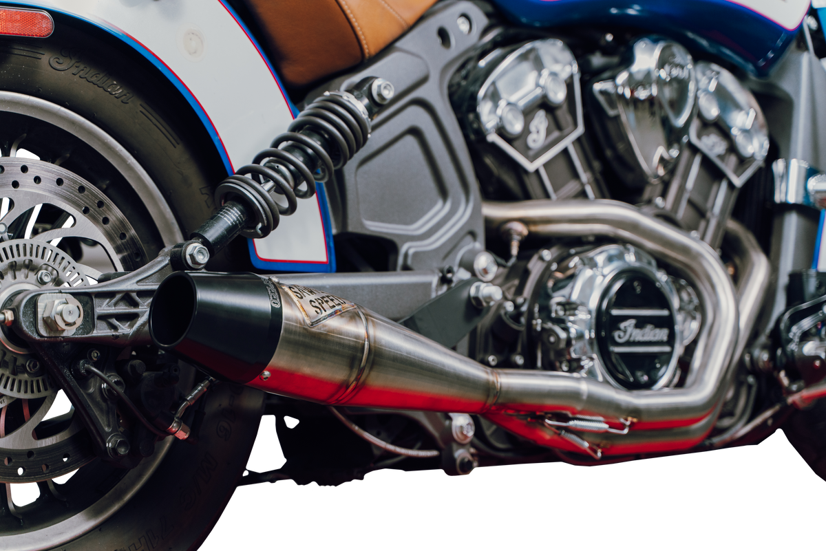 Sawicki Indian Scout Long Exhaust