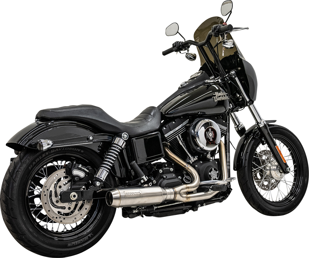 2-into-1 Ripper Exhaust System with Super Bike Muffler - Sta