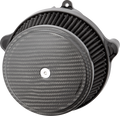 Arlen Ness 1010-3261 Big Sucker™ Stage 1 Air Cleaner Kit with Cover - Carbon - Black