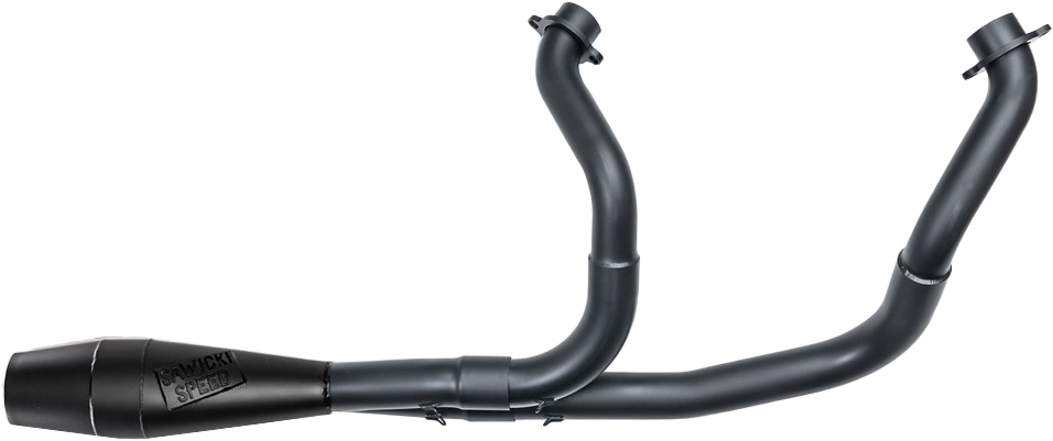 Sawicki Indian Shorty Cannon Exhaust