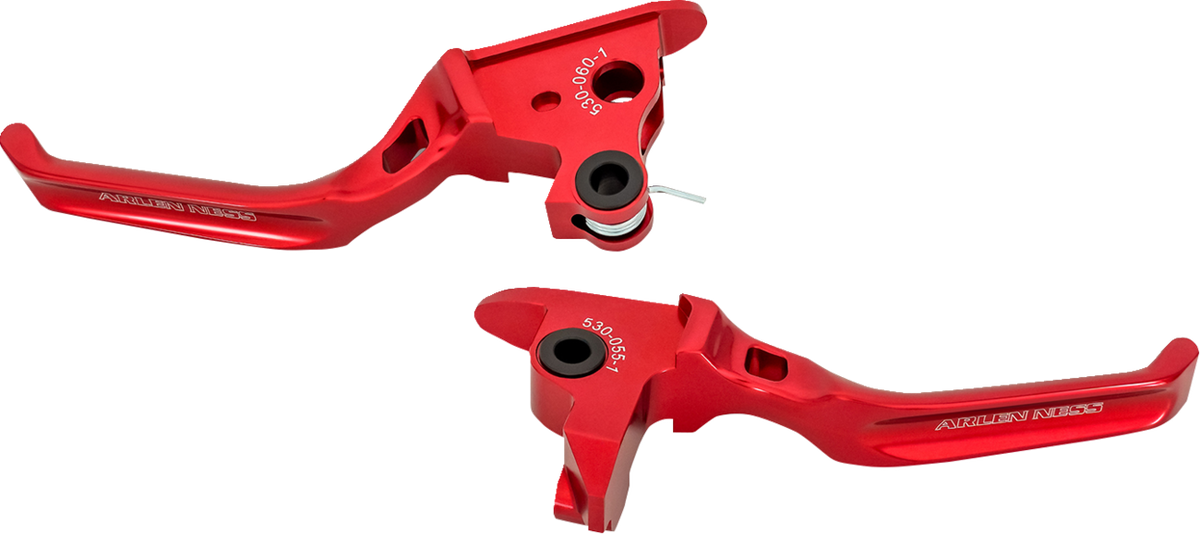 Arlen Ness 0610-2493 Method Lever Set - Red