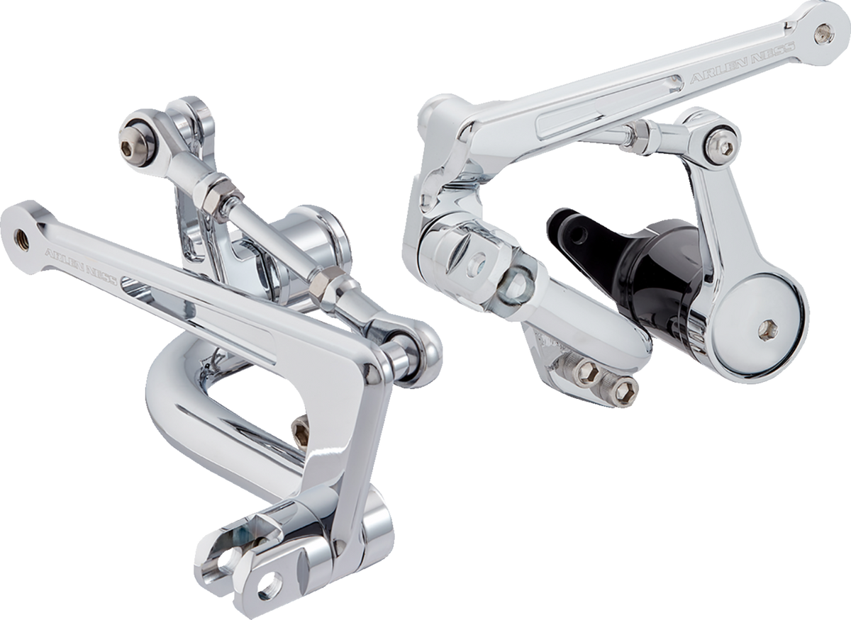 Arlen Ness 1623-0589 Mid Controls - Chrome - FL '09-'24