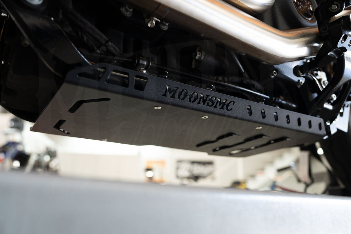 MOONSMC® // Moons Motorcycle Culture M8-BOTTOM-SKID-PLATE MOONSMC® 2018+ Softail M8 Full Lower Skid Plate