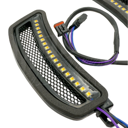 MOONSMC® Softail Low Rider ST FXLRST Fairing Vent LED Lights