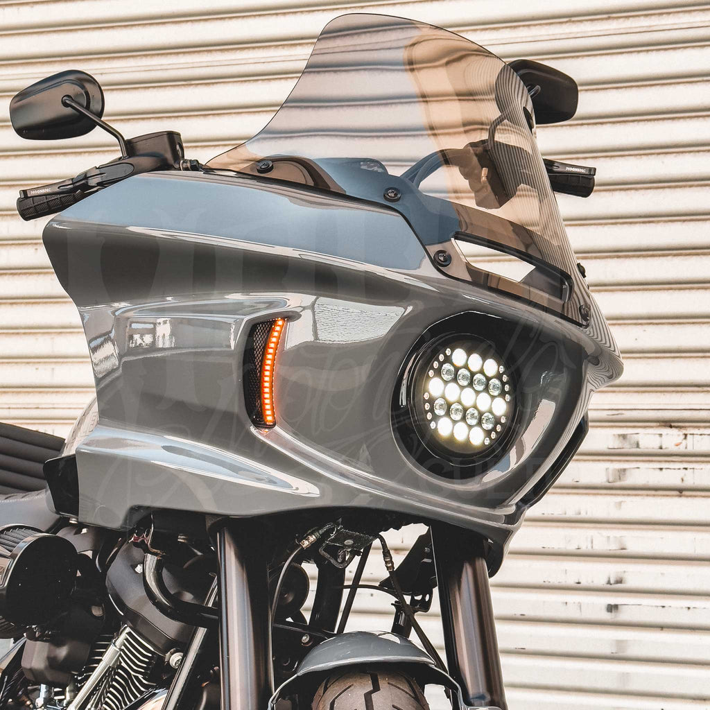 MOONSMC® // Moons Motorcycle Culture FXLRST-VENT-LIGHTS MOONSMC® Softail Low Rider ST FXLRST Fairing Vent LED Lights