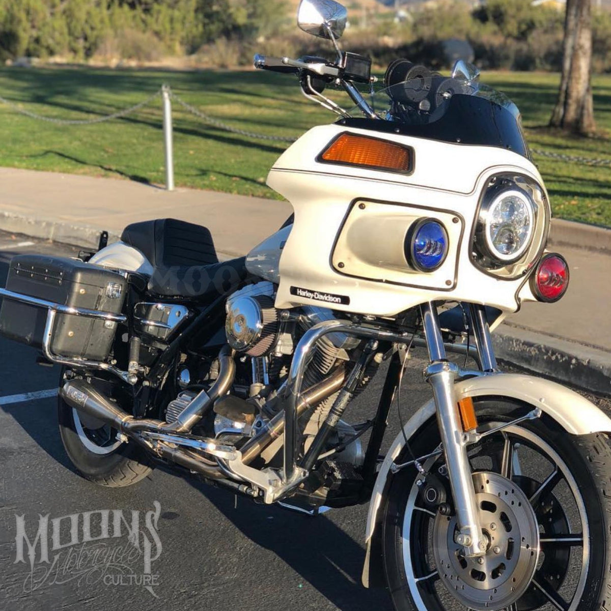 MOONSMC® // Moons Motorcycle Culture MOONSMC® 4.5" Inch MOONSMC® Moonmaker LED Auxiliary Lamps