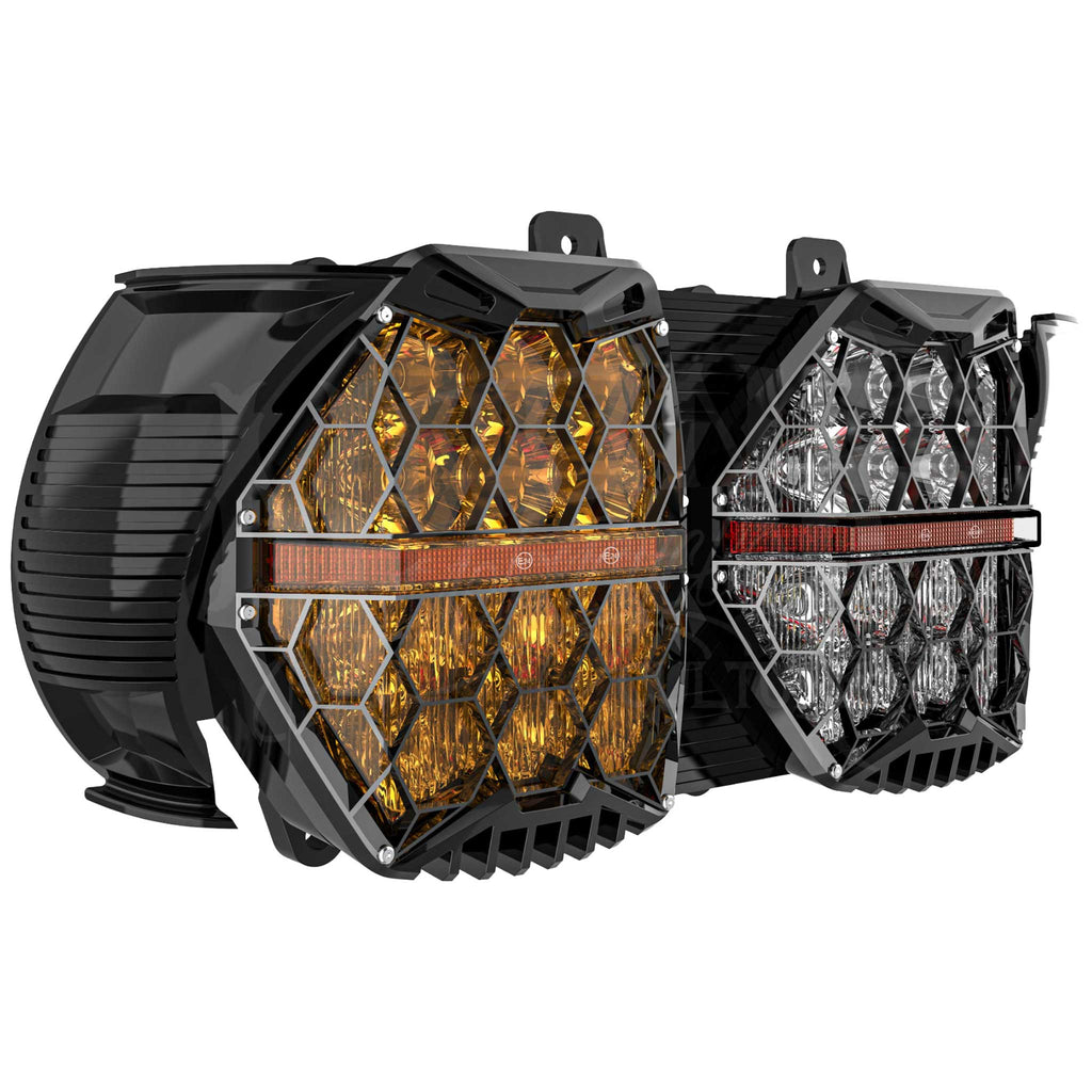 MOONSMC® // Moons Motorcycle Culture MOONSMC® HexBeam Pro Series 2015-2023 Road Glide LED Headlight