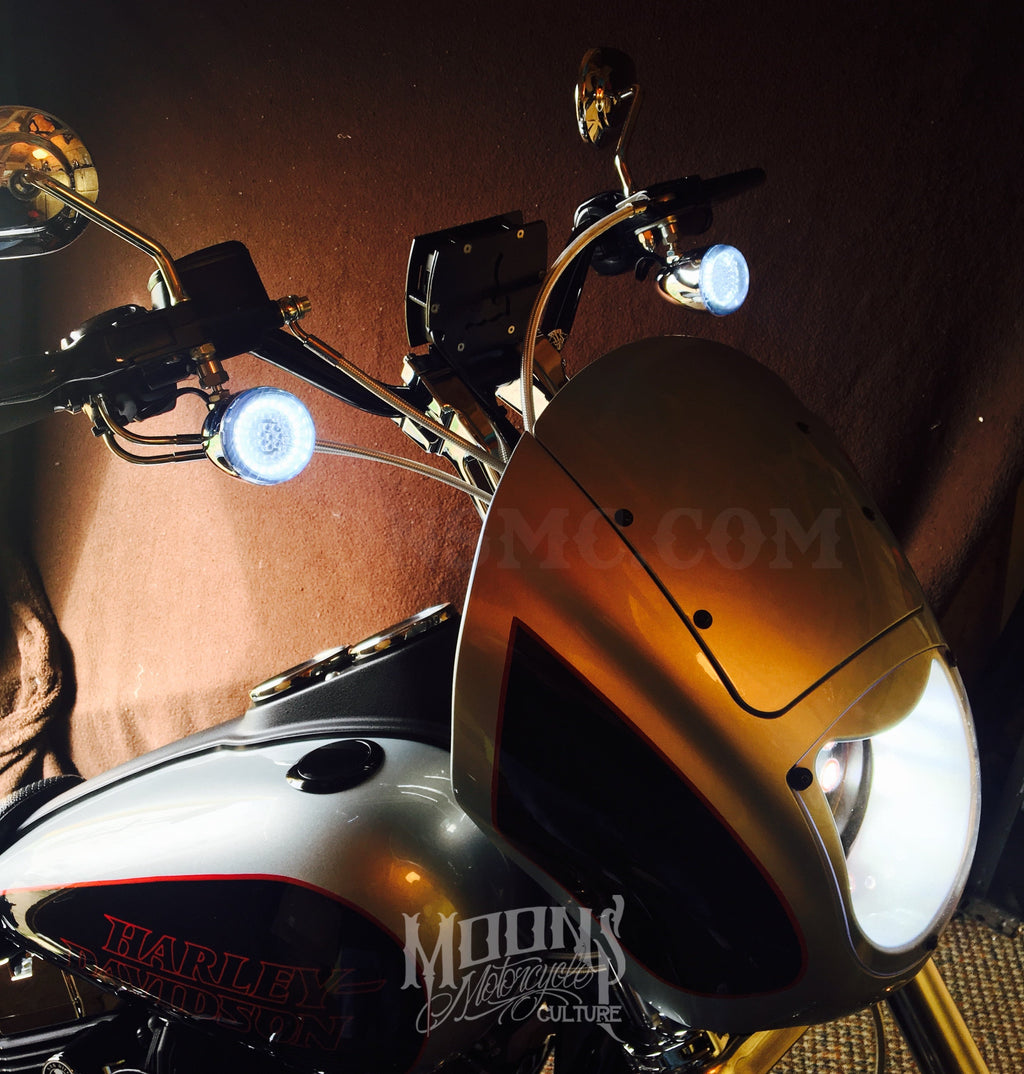 MOONSMC® // Moons Motorcycle Culture MOONSMC® MOONPODS V1 LED Turn Signals
