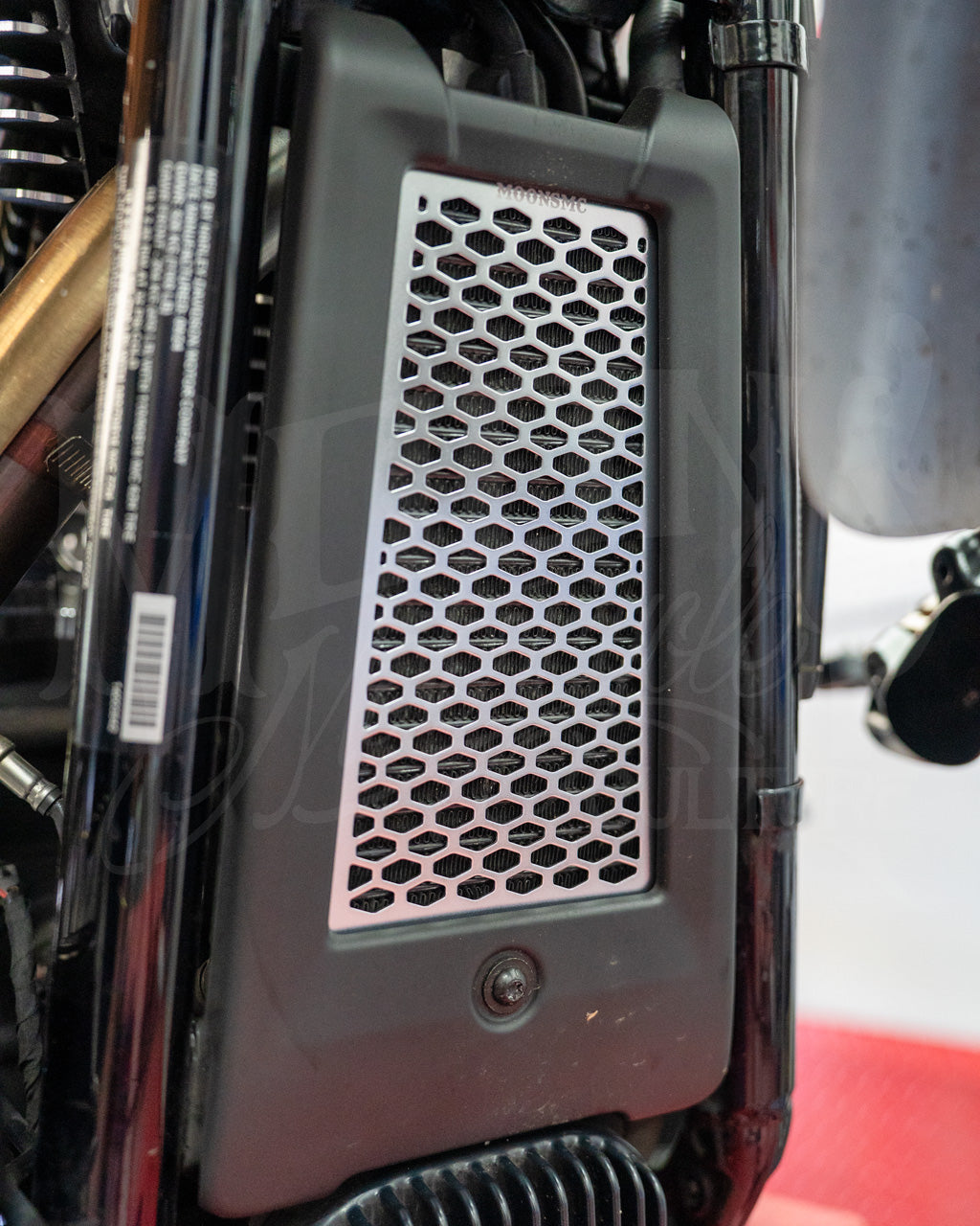 MOONSMC® Softail M8 2018-Current Oil Cooler Guard