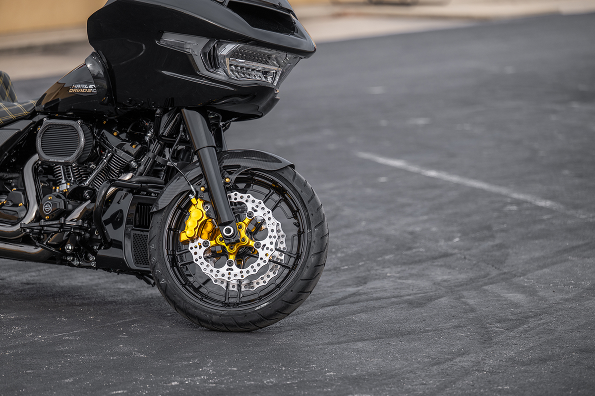 Arlen Ness 0201-2655 Rim - Flatline - Front - Black - 19x3.25