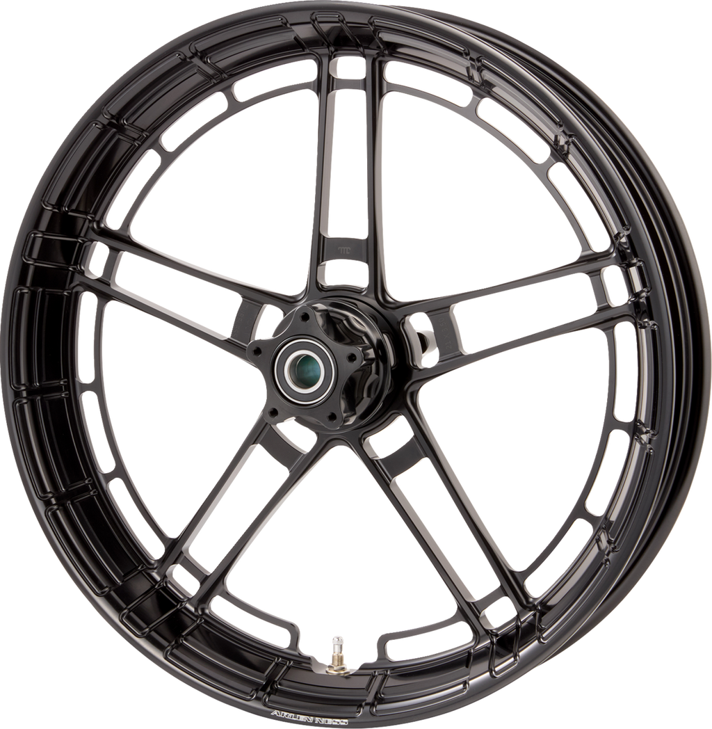 Arlen Ness 0201-2655 Rim - Flatline - Front - Black - 19x3.25