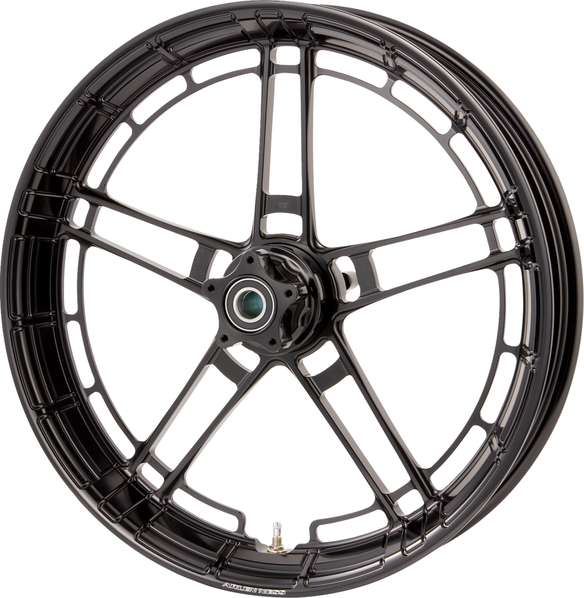 Arlen Ness 0201-2655 Rim - Flatline - Front - Black - 19x3.25
