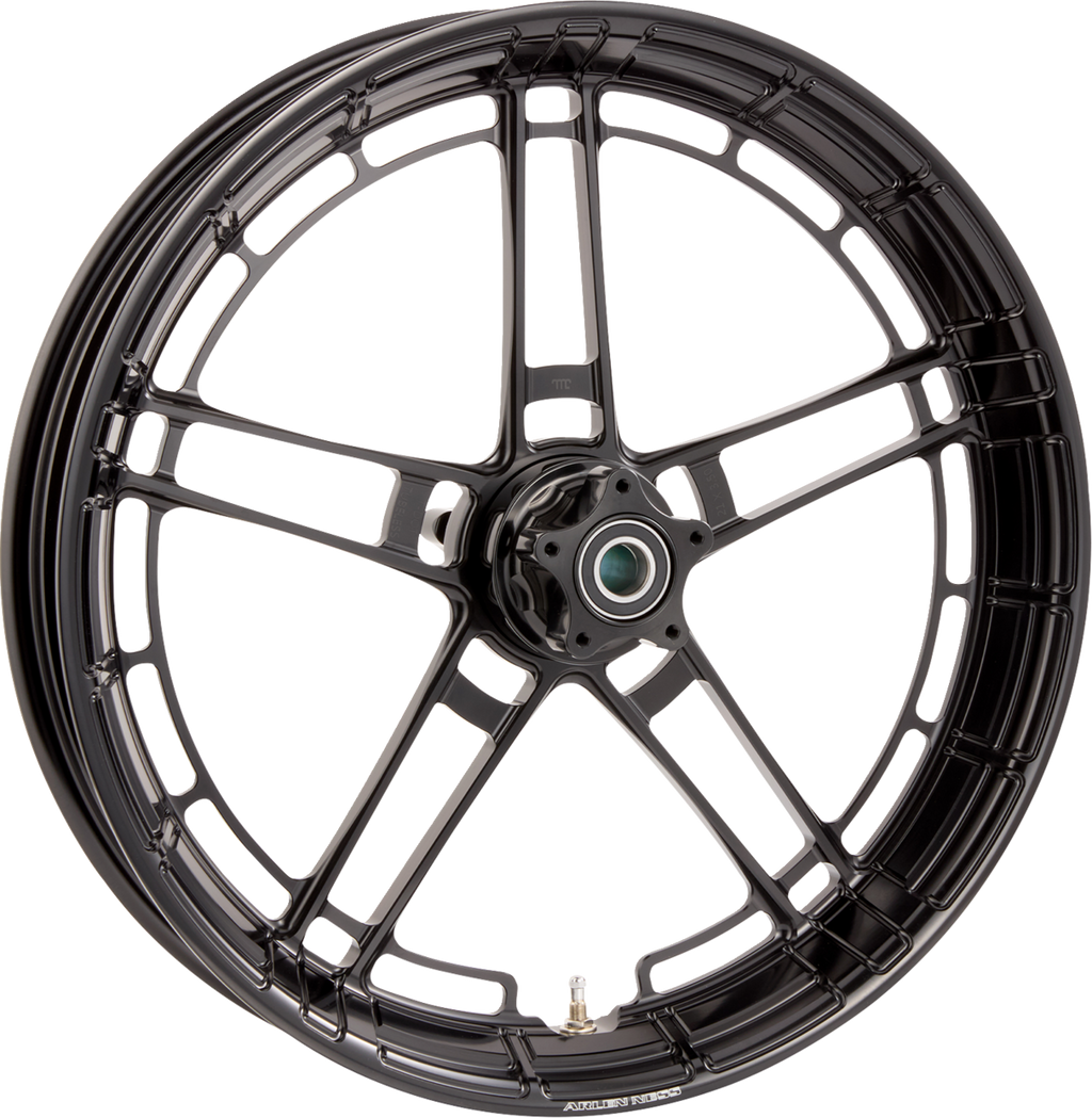 Arlen Ness 0201-2655 Rim - Flatline - Front - Black - 19x3.25