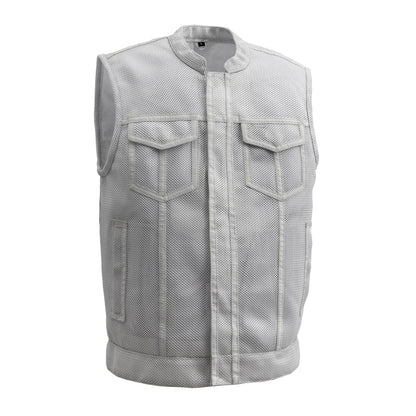 Sharp Shooter Moto Mesh Men's Motorcycle Vest