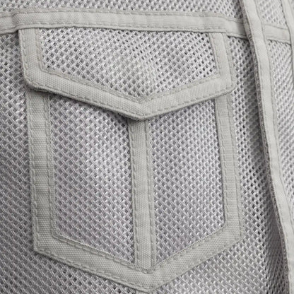 Sharp Shooter Moto Mesh Men's Motorcycle Vest