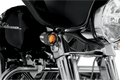 Arlen Ness 2040-0837 Turn Signals - LED - Deep Cut - Black/Amber - Amber Ring